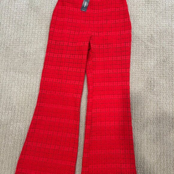 Never Worn NWT Express Flare Clover Lace Matching Set XS - Picture 5 of 6